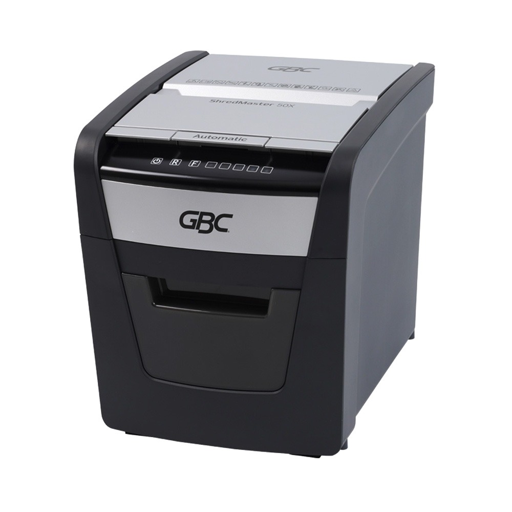 자동급지 소형 세단기 GBC ShredMaster 50X ㅣ글로벌브랜드GBCㅣ사무실파쇄기 종이세절기 서류분쇄기