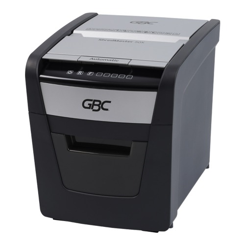 자동급지 소형 세단기 GBC ShredMaster 50X ㅣ글로벌브랜드GBCㅣ사무실파쇄기 종이세절기 서류분쇄기